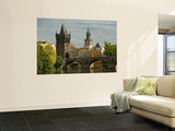 Charles Bridge and Old Town Bridge Tower, Prague, Czech Republic Posters