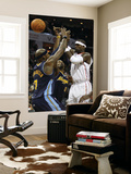 Denver Nuggets v Charlotte Bobcats: Al Harrington, Gary Forbes and Stephen Jackson Prints by  Streeter