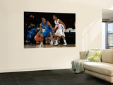 Texas Legends v Idaho Stampede: Antonio Daniels and Lance Hurdle Prints by Otto Kitsinger