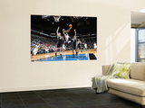 San Antonio Spurs v Minnesota Timberwolves: Matt Bonner, Corey Brewer and George Hill Print by David Sherman