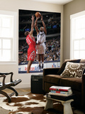 Houston Rockets v Dallas Mavericks: Caron Butler and Shane Battier Poster by Glenn James