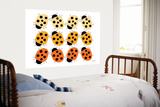 Orange Ladybug Family Prints by  Avalisa