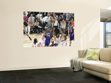 Los Angeles Lakers v Houston Rockets: Kobe Bryant and Shane Battier Print by Bill Baptist