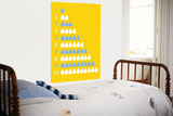 Yellow Counting Pears Art by  Avalisa
