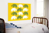 Yellow Elephant Family Posters by  Avalisa