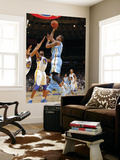 Denver Nuggets v Golden State Warriors: Gary Forbes Art by Rocky Widner