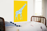 Yellow Giraffe Prints by  Avalisa