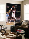 Denver Nuggets v Portland Trail Blazers: Ty Lawson and LaMarcus Aldridge Prints by Sam Forencich