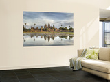 Panoramic View of Temple Ruins, Angkor Wat, Cambodia Print by  Jones-Shimlock