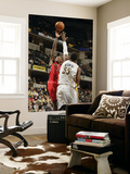 Toronto Raptors v Indiana Pacers: Sonny Weems and Roy Hibbert Prints by Ron Hoskins