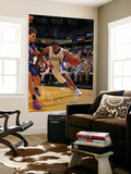 New York Knicks v Sacramento Kings: Luther Head and Danilo Gallinari Poster by Rocky Widner