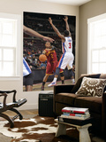Cleveland Cavaliers v Detroit Pistons: Mo Williams and Rodney Stuckey Art by Allen Einstein