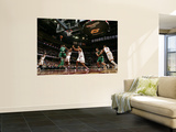 Boston Celtics v Cleveland Cavaliers: Rajon Rondo, Ramon Sessions and Ryan Hollins Prints by David Liam Kyle