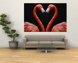 Flamingos Posters by Kim Avent-dilornzo