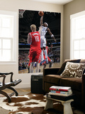 Houston Rockets v Dallas Mavericks: Jason Terry and Chase Budinger Print by Glenn James