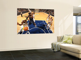 Atlanta Hawks v Indiana Pacers: Josh Smith, James Posey and Roy Hibbert Posters by Ron Hoskins