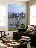 Szechenyi Lanchid Chain Bridge, Danube River, Budapest, Hungary Prints by Jim Engelbrecht