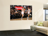 Milwaukee Bucks v Utah Jazz: Andrei Kirilenko and Deron Williams Art by Melissa Majchrzak