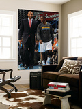 San Antonio Spurs v New Orleans Hornets: Chris Paul and Monty Williams Prints by Layne Murdoch