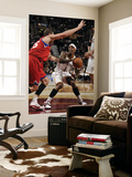 Philadelphia 76ers v Cleveland Cavaliers: Daniel Gibson and Darius Songaila Prints by David Liam Kyle