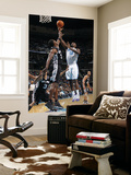 San Antonio Spurs v New Orleans Hornets: Emeka Okafor and Antonio McDyess Posters par Layne Murdoch