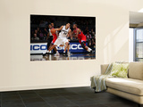 Philadelphia 76ers v Washington Wizards: JaVale McGee and Elton Brand Art by Ned Dishman
