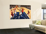 Toronto Raptors v Indiana Pacers: James Posey and Julian Wright Prints by Ron Hoskins