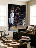 Miami Heat v Dallas Mavericks: Dwyane Wade and Brendan Haywood Poster by Glenn James