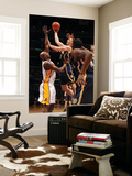 Utah Jazz v Los Angeles Clippers: Tyler Hansbrough and Lamar Odom Prints by Noah Graham