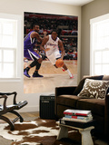 Sacramento Kings v Los Angeles Clippers: Al-Farouq Aminu and Donte Greene Prints by Noah Graham