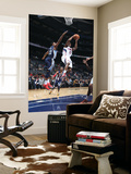 Memphis Grizzlies v Atlanta Hawks: Jeff Teague and Rudy Gay Print by Scott Cunningham