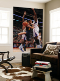 Utah Jazz v Los Angeles Clippers: Deron Williams, Al-Farouq Aminu and DeAndre Jordan Poster by Noah Graham
