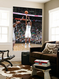 San Antonio Spurs v Utah Jazz: Paul Millsap and Antonio McDyess Prints by Melissa Majchrzak
