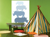 Blue Rhino Prints by  Avalisa