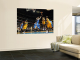 Oklahoma City Thunder v New Orleans Hornets: David West and Nick Collison Art by Layne Murdoch