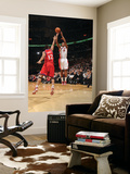 Philadelphia 76ers v Toronto Raptors: DeMar DeRozan and Evan Turner Prints by Ron Turenne