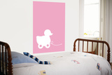 Pink Ducky Prints by  Avalisa
