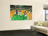 New York Knicks v Boston Celtics - Game Two, Boston, MA - April 19: Toney Douglas and Jermaine O'Ne Prints