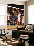New Orleans Hornets v Miami Heat: Jarrett Jack and Juwan Howard Print by  Mike