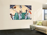 Memphis Grizzlies v Utah Jazz: Kyrylo Fesenko Print by Melissa Majchrzak
