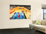 Los Angeles Clippers v Minnesota Timberwolves: Blake Griffin and Corey Brewer Poster by David Sherman