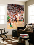 Boston Celtics v Miami Heat - Game Five, Miami, FL - MAY 11: Dwyane Wade and Delonte West Prints by Victor Baldizon