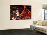 Cleveland Cavaliers v Miami Heat: LeBron James and Anderson Varejao Prints by Victor Baldizon