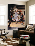 Utah Flash v Bakersfield Jam: Stephen Dennis and Andre Ingram Prints by Juan Ocampo