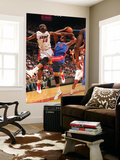 Detroit Pistons v Miami Heat: Greg Monroe and Joel Anthony Posters by Victor Baldizon