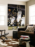 Denver Nuggets v Charlotte Bobcats: Chauncey Billups and Kwame Brown Art by  Streeter