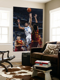 Cleveland Cavaliers v New Orleans Hornets: Marco Belinelli and Anderson Varejao Print by Layne Murdoch