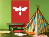 Red Firefly Print by  Avalisa
