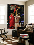 Atlanta Hawks v Chicago Bulls - Game Two, Chicago, IL - MAY 04: Josh Smith and Carlos Boozer Posters by Jonathan Daniel