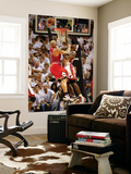 Chicago Bulls v Miami Heat - Game ThreeMiami, FL - MAY 22: Carlos Boozer and LeBron James Art by Marc Serota